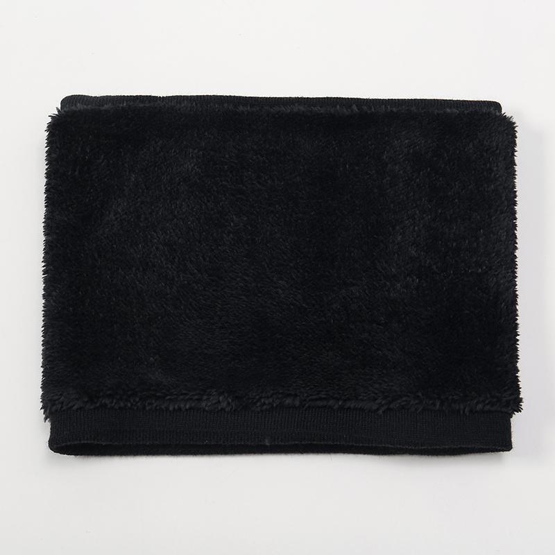 New Fashion Brand Luxury Design Solid Color Warm Scarf Women Neck Warmer Ring Elastic Scarves Winter Outdoor Cold-Proof