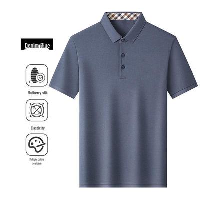 Pánské krátkorukávové business polo tričko