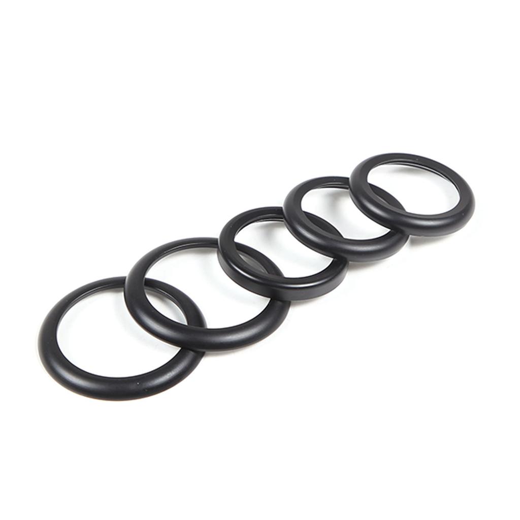 Für FIAT Abarth 500 500C 595 595C 695 695C 2008-23 Auto Doppel Blinkende Glas Hebe Dekoration Ring Aluminium legierung Zubehör