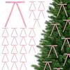 36 Pcs Christmas Velvet Bows Vintage Rustic Xmas Tree Velvet Ribbon for Wreath Fireplace Garland Home Decor Indoor Outdoor
