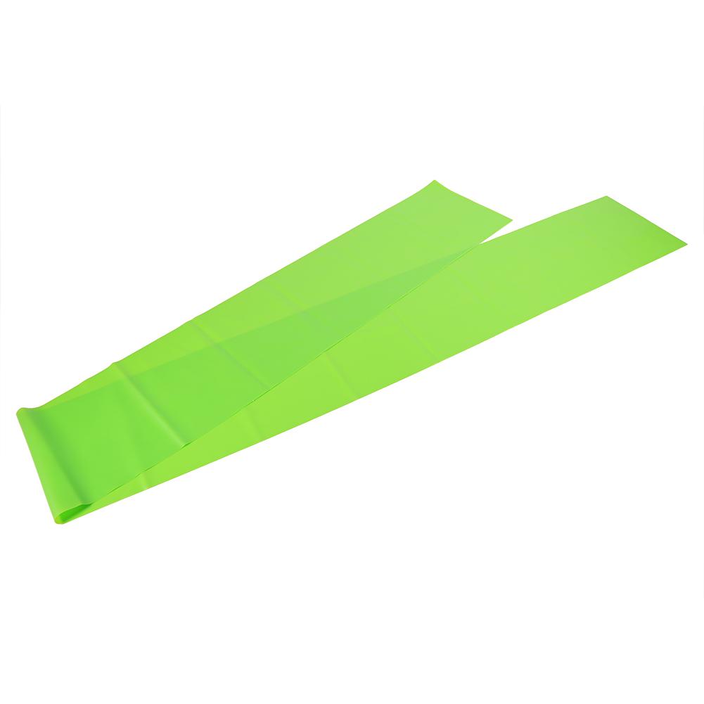 1.5M   Pilates Stretch Band Rubber Fitness Resistance Band(Purple)