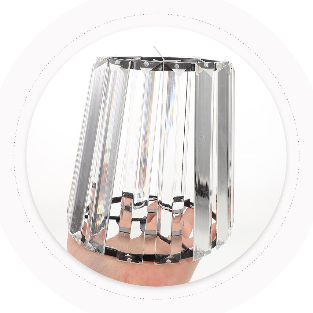 Glass Lamp Shade Replacement Durable Decorative Lighting Fixture for Living Room Bedroom Pendant Light Glass Lampshade