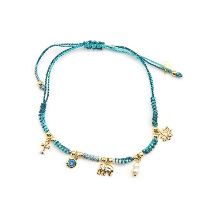 Bracelet - Luxenter - Rukful - Argent 925 - Or 18k - Zircons multicolores