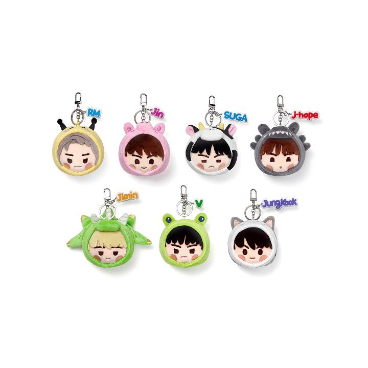 BTS Face Keyring