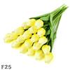 5/10pcs PU Tulip Simulation Flower Artificial Flowers Fake Tulips Real Touch Flower Arrangement Bouquet for Home Wedding Decor