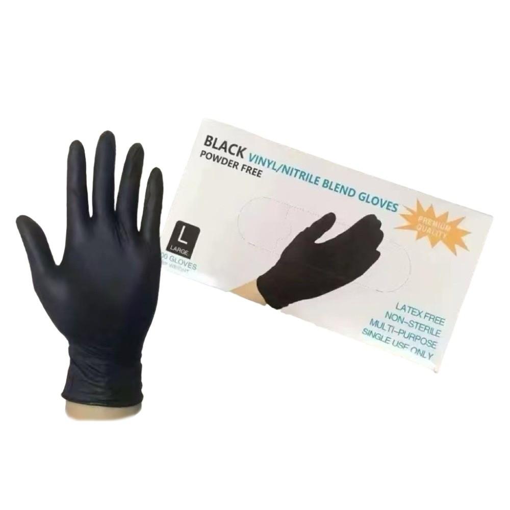 100pcs Nitrile Food Grade Gloves Multifunctional Clean Gloves Disposable Gloves  Barbecue Crayfish