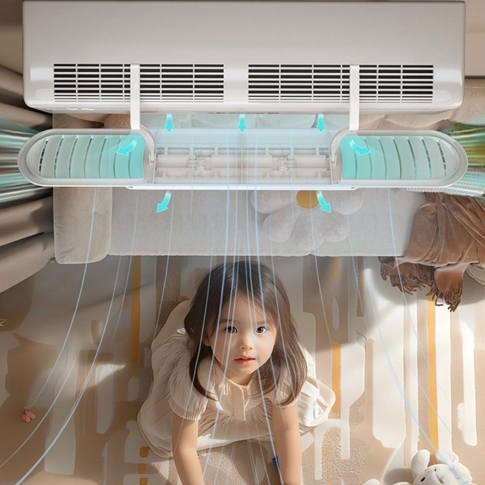 Hanging Air Conditioning Guide Cover Adjustable Air Outlet Baffle  Bedroom