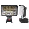LED Work Light 2 USB Charging Port Portable Outdoor Flood Light for Camping Fishing
