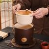 Teaset Teapot warmer charcoal stove Kung Fu tea stove Charcoal firing alcohol stove Clay oven Vintage Outdoor Charcoal burner