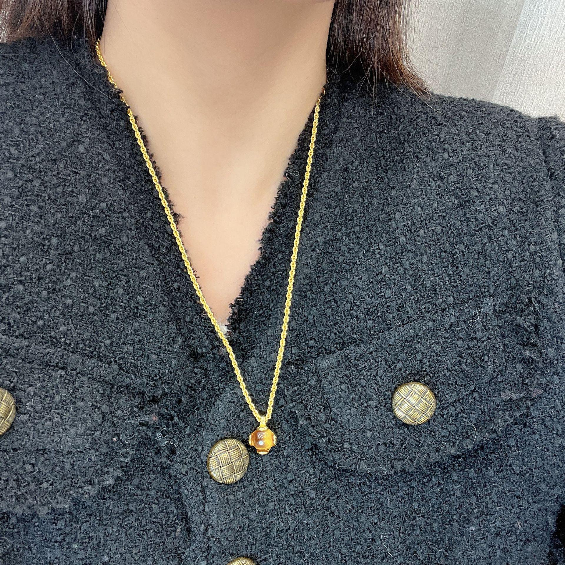 

Тигровый глаз натуральный камень металлическое сращивание бисер двухслойное ожерелье для женщин