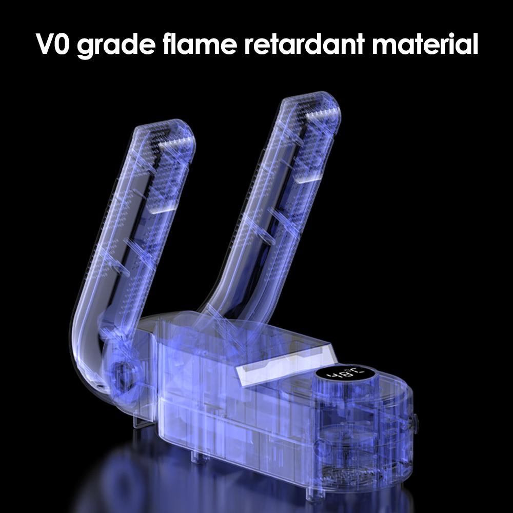 Foldable Smart Shoe Dryer with Adjustable Timer Fast Dry Shoe Warmer Heating Device for Boots Sneaker Travel Portable