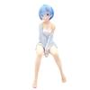 Anime Sitting Ram Rem PVC Figure From Re:Zero Cute Cartoon Model Toy Premium Car Interior Decor Ornaments