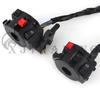 Motorcycle Head Light Hi-Lo Beam Kill Electric Start 4-Function Switch with Choke Lever for ATV Quad 4 Wheeler