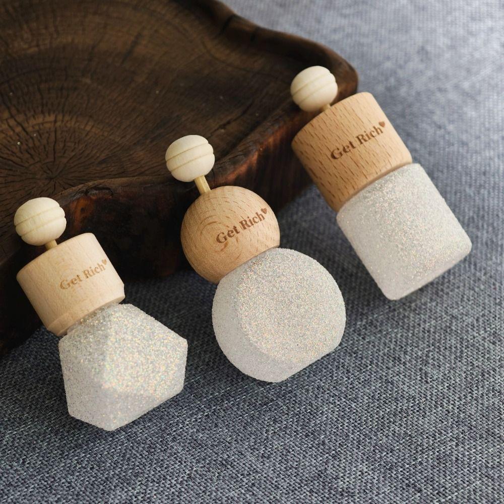 Portable Diffuser Bottle Mini Car Air Freshener Ornament Auto Perfume Vent Diffuser Car Hanging