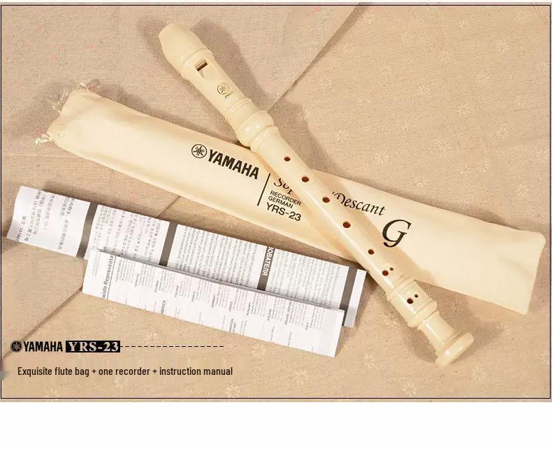 YMH Profesjonalny 8-otworowy flet prosty sopranowy w stylu niemieckim dla uczniów i dzieci