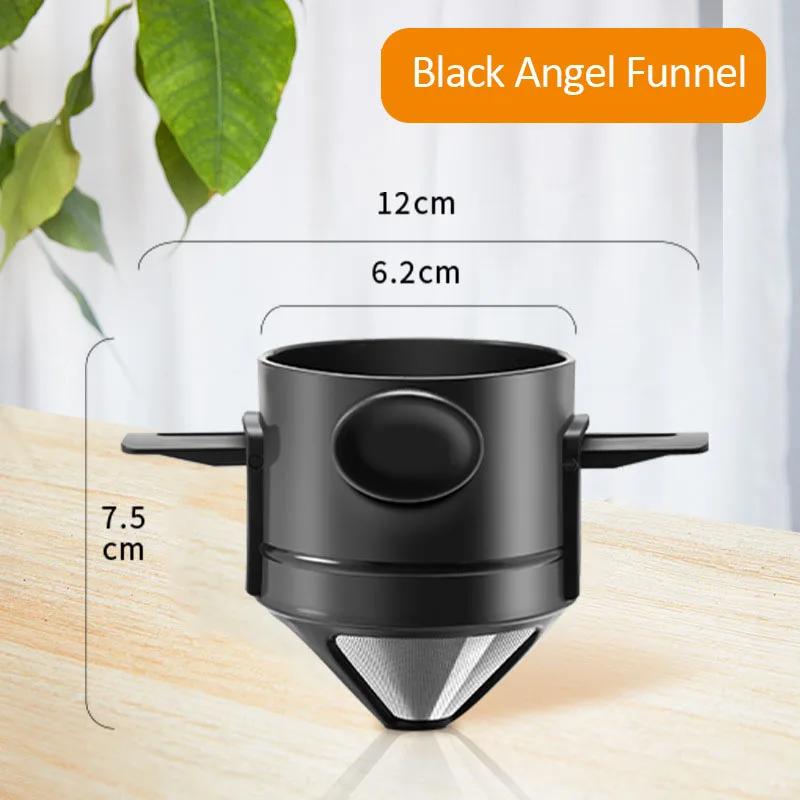 

Фильтр-держатель для кофе 800 Mesh, многоразовый, двухслойный, из нержавеющей стали, кофейный фильтр, кофейные аксессуары, инструменты для приготовления кофе