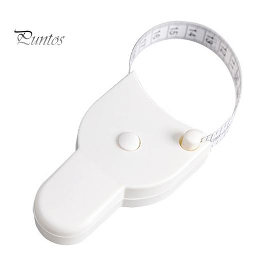 

Измерительная лента, автоматическая телескопическая рулетка, четкая шкала, точный инструмент для измерения тела для похудения белый