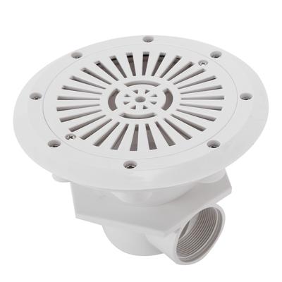 Scarico Principale Piscina Scarico a Pavimento Alta Durabilità Pulibile Robusto Scarico a Pavimento per Piscine con Telo in Plastica Caldo
