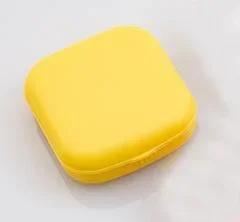 1PC Contact Lenses Box Cute Travel Kit Pocket Mini Contact Lens Case Travel Kit Easy Carry Mirror Lenses Box Container