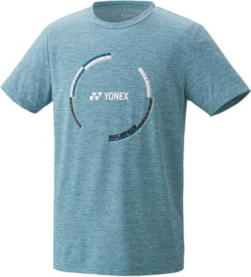 Short Sleeve Dry Dark Marine S [Yonex] Shirt, T-Shirt (Fit Style), (323)
