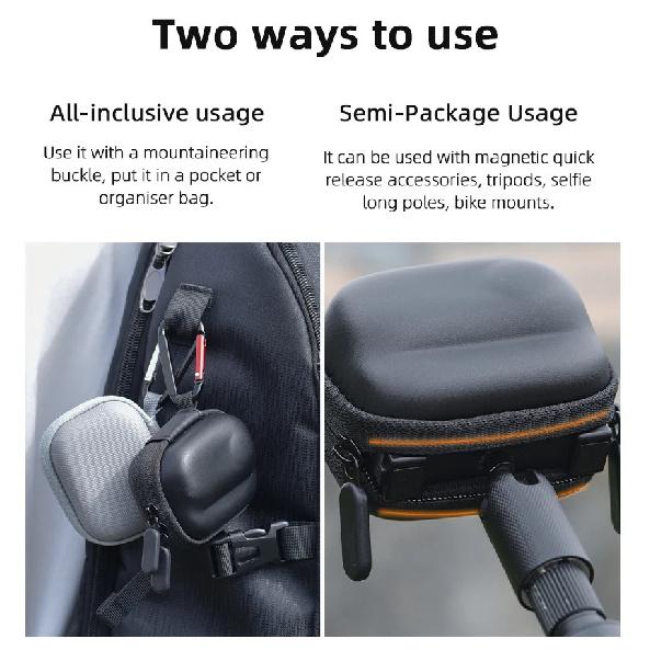 For Insta360 GO3/GO 3S Mini Body Bag Carrying Case Portable Storage Bag Scratch-proof for Insta360 GO3 Camera Accessories