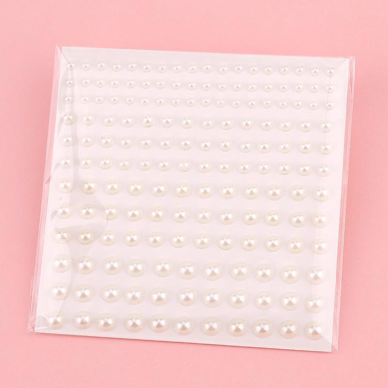Metallic Fake Piercing Jewelry: Lip, Nose & Eyebrow Studs with Rhinestone Face Stickers