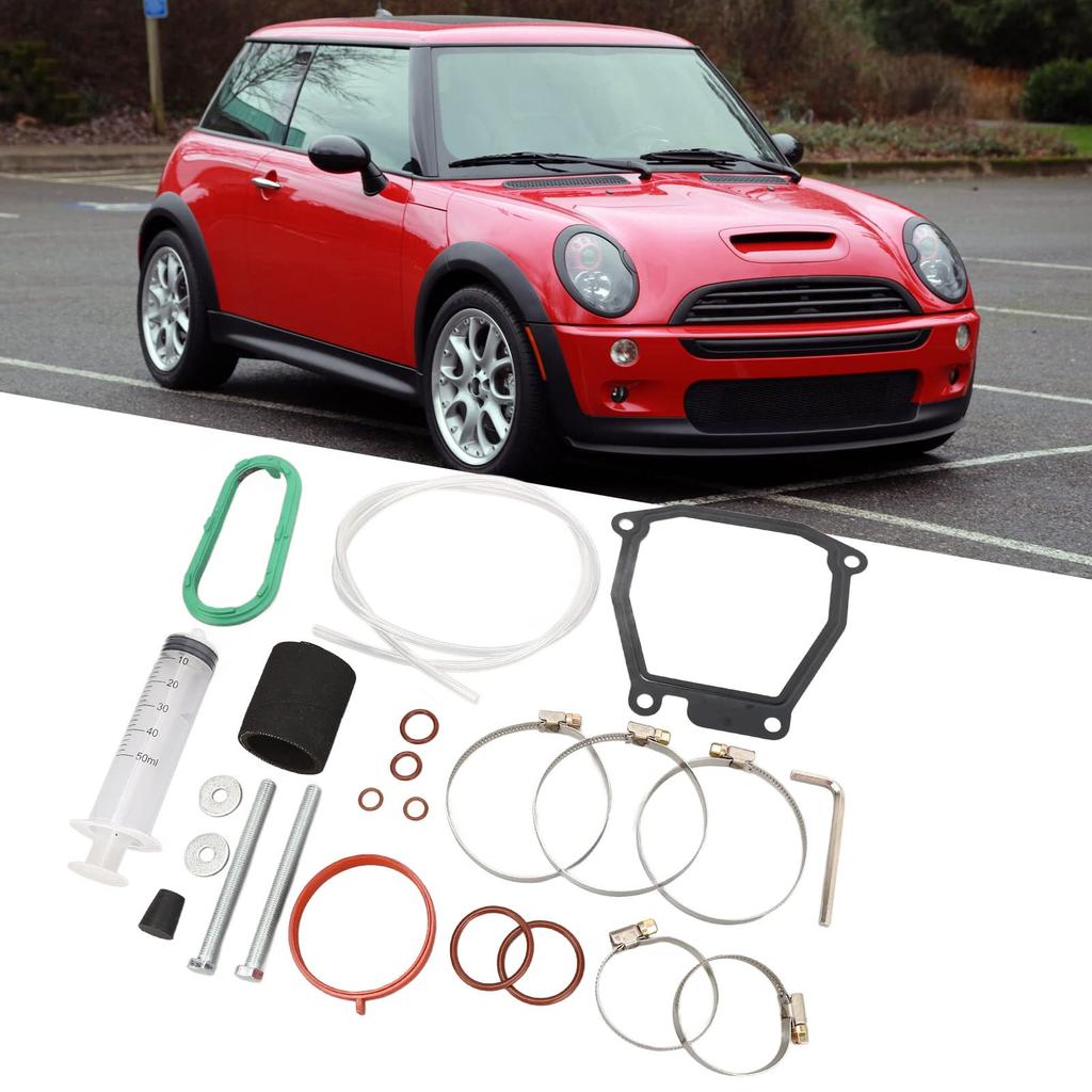 23-Piece Supercharger Rebuild Kit, Replacement Supercharger Service Kit for Cooper S, R53, R52, Eaton, and JCW GP.