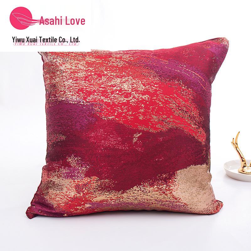 

Colorful Cotton Solid Color Pillowcase - Creative Sofa Throw Cushion Cover 45x45 cm (Without Insert)