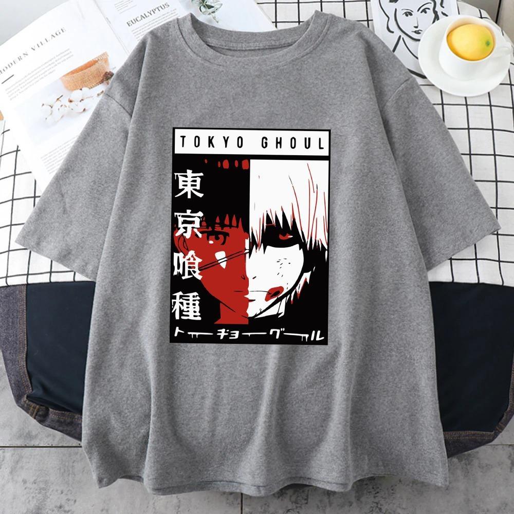 Heißer Anime Neues Cooles Muster Bedrucktes T-Shirt Damen Herren Outdoor Street Fashion Harajuku Kurzarmshirt Tops
