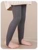 Girls' Winter Fleece Tights: Warm Footed Baby Bodysuit and Thick Children's Leggings