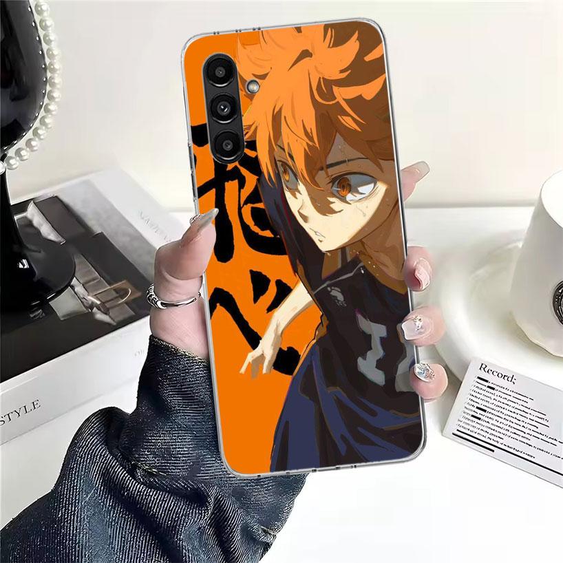Haikyuu Oya Volleyball Anime Phone Case For Samsung Galaxy A13 A14 A15 A16 A17 A53 A54 A55 A56 A57 A33 A34 A35 A36 A37 A23 A24 A