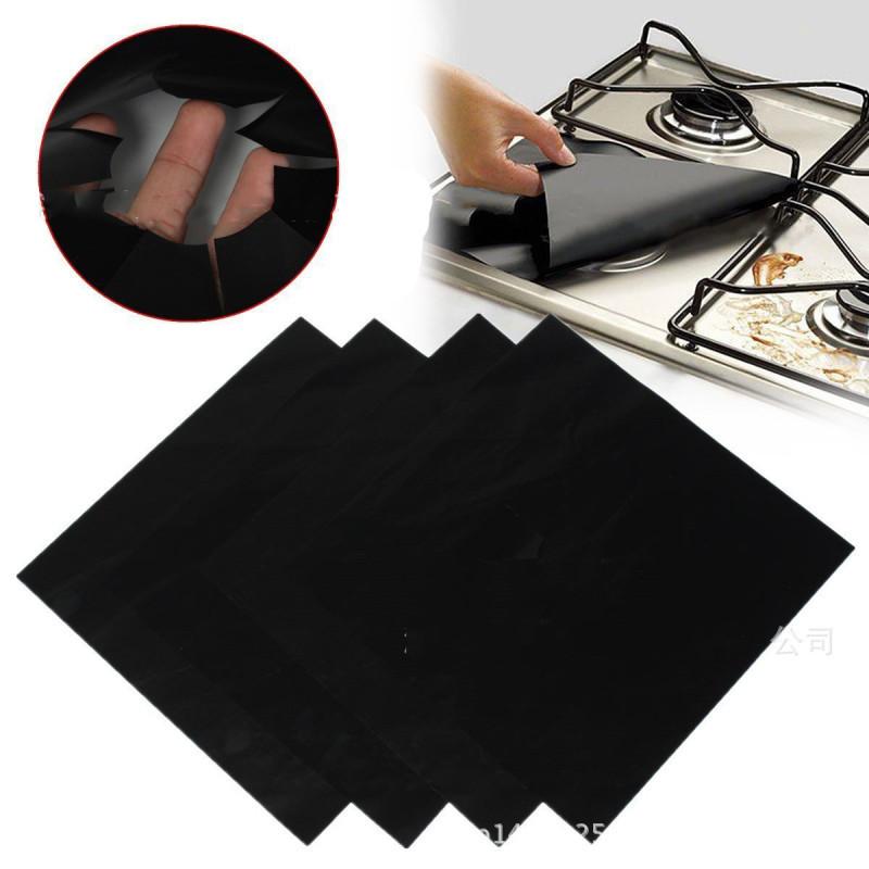 Gas Protector Stove Mats Reusable And Heatresistant For Clean And Kitchens Tidy