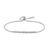 0.24ct Moissanite Tennis Bracelet 925 Silver Plated White Gold Bracelet for Women Man Sparkling Party Jewelry