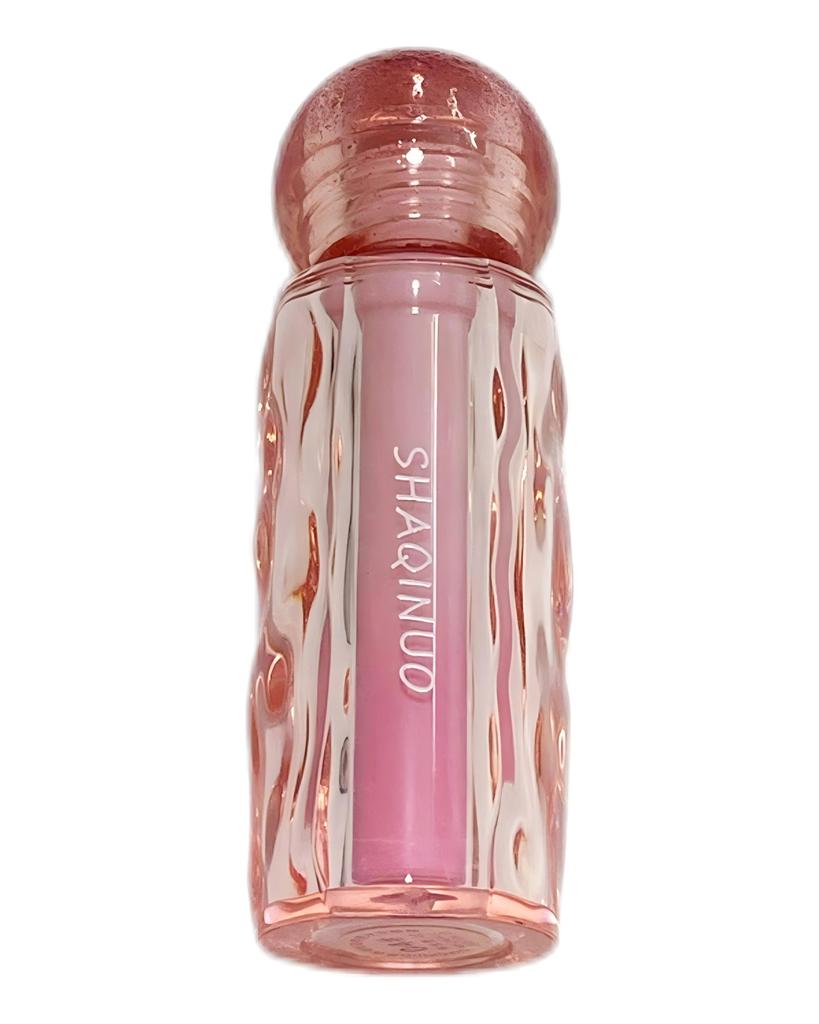 SAHQINUO Leichter, feuchtigkeitsspendender Lipgloss in Nude-Farbton Zarte und lang anhaltende Farbe Antihaft-Lippenstift-Lipgloss für unterwegs