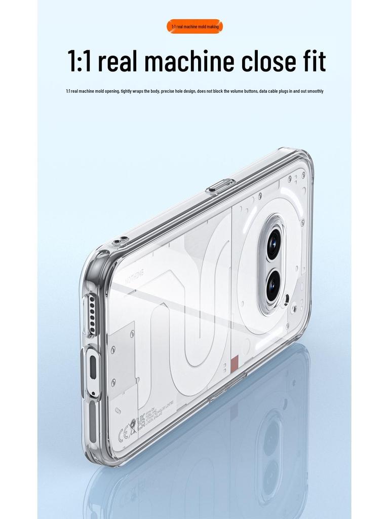 Applicable Transparent TPU Case for Nothing Phone 2A