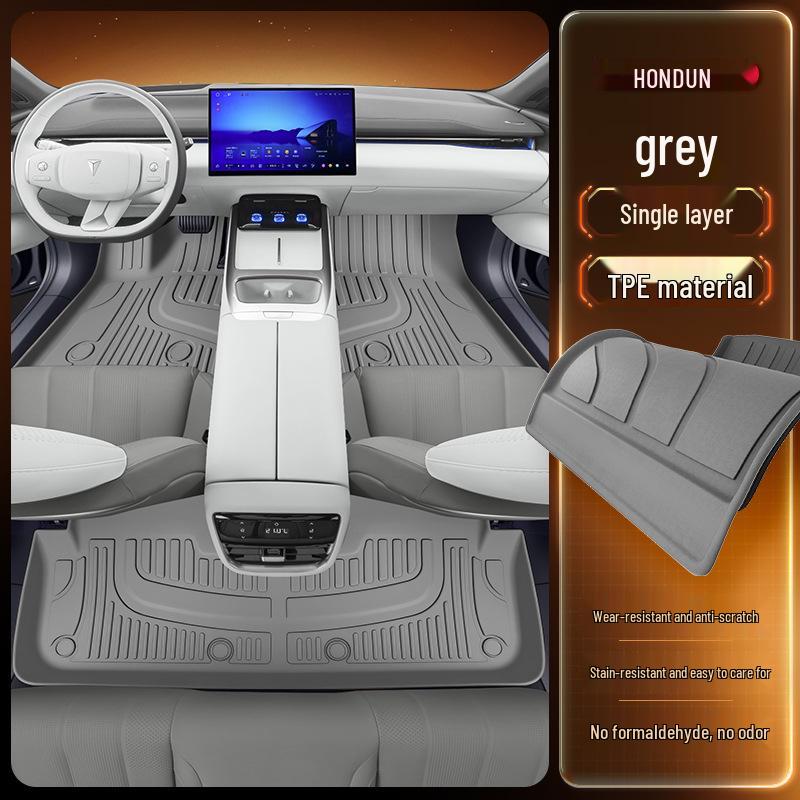 Deep Blue L07 TPE2025 5-Seater Car Floor Mat Set - Interior Carpet Accessories