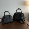 2025 New First-layer Cowhide Bowling High-quality Handbag Retro Boston Crossbody Shoulder Bag Women's Wholesale