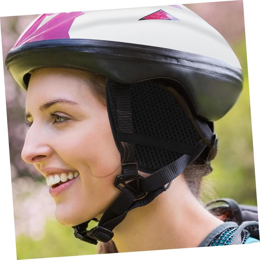 1 Pair Windproof Motorcycle Ear Pads Warm for Cycling Protective Covers for Biking Audible Riding Ear Warmers Universal Fit for Half Helmets