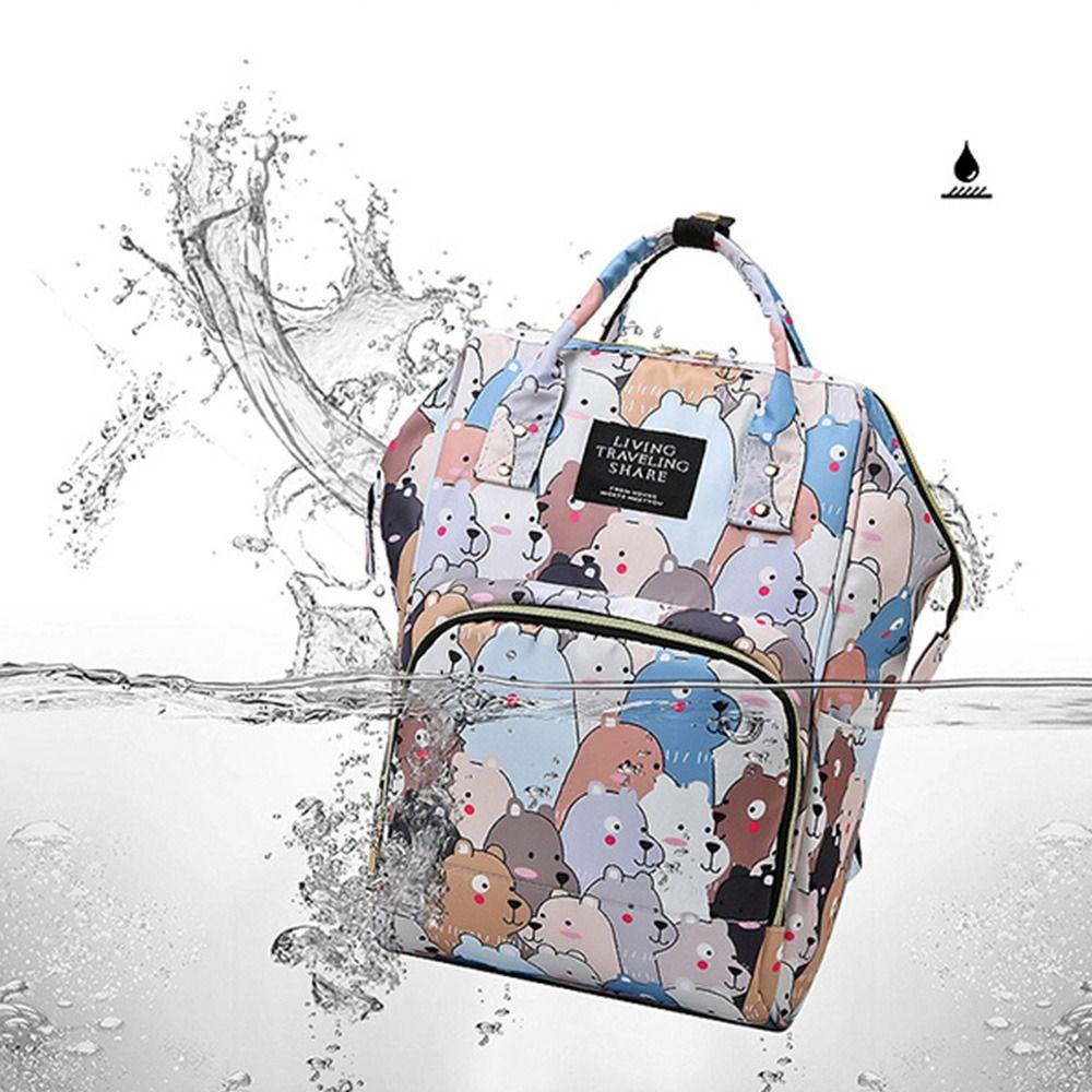 Care Pockets Tote Bag Multi-Function Large Capacity Mummy Bag Travel Backpack Nappy Bags Diaper Bag