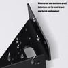 Set of 10 Sturdy Stainless Steel Corner Brackets Accessory for Support In Home And Outdoor Furniture Assemblies