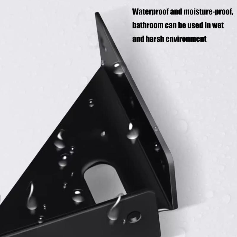 Set of 10 Sturdy Stainless Steel Corner Brackets Accessory for Support In Home And Outdoor Furniture Assemblies
