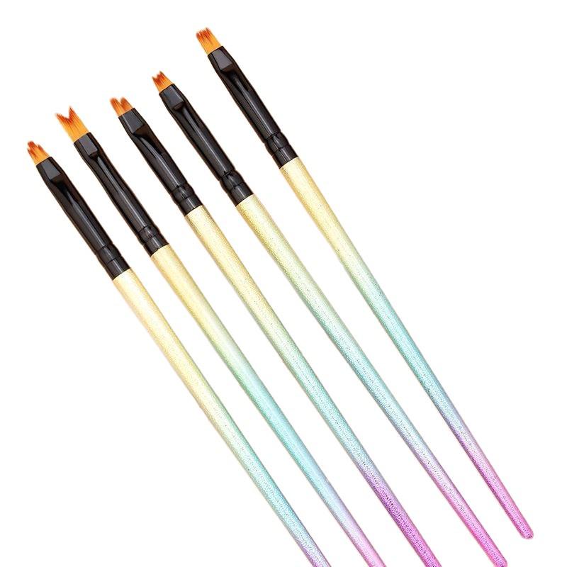 Professional Rose Petal Nail Art Gradient Brush