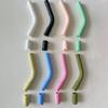 6Pcs Tea Coffee Juice Straw Head Silicone Suction Nozzle  for 8mm Stainless Steel Straw