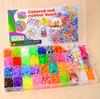 Duży Zestaw Do Robienia Bransoletek Gumki Koraliki Diy Prezent