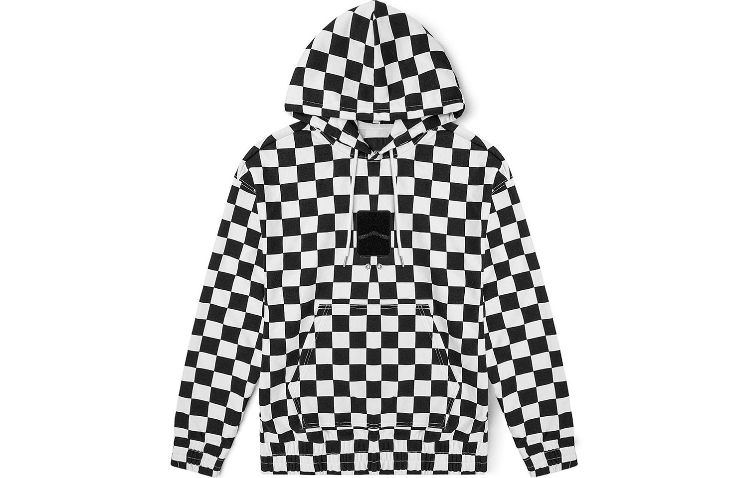 Vans Sweatshirt Unisex Black White Couple s VN0A5F6Z95Y L
