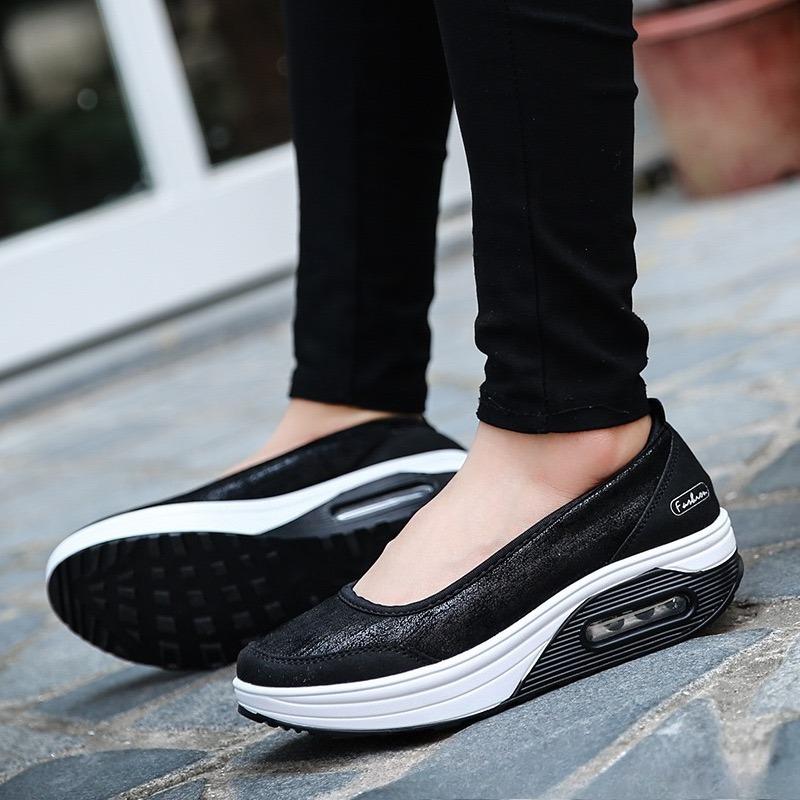 2025Nye Damesko Mote Lav Utskjæring Enkeltsko Slip-on Komfort Loafers Sko for Kvinner Plattform Fottøy Zapatos Mujer