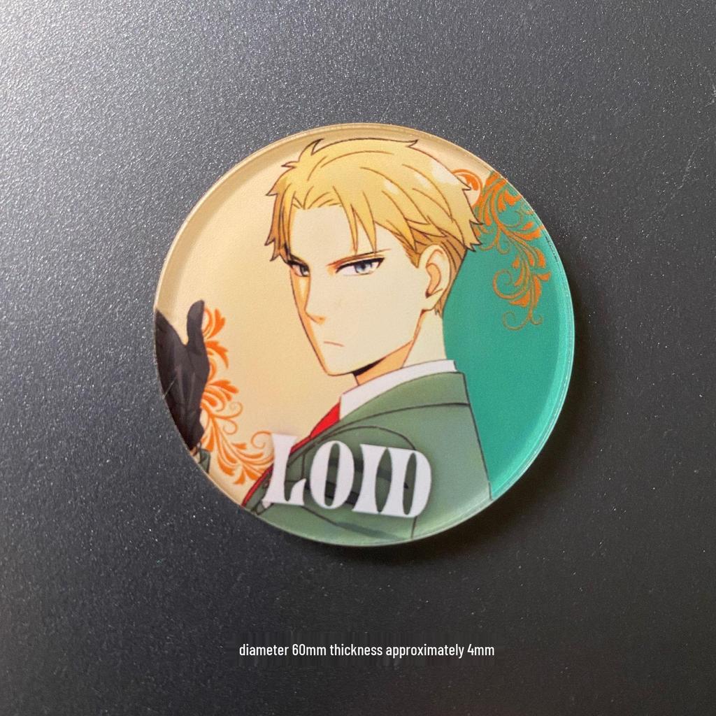 Magnete da Frigorifero in Acrilico Anya di Spy x Family - Decorazione Cartone Animato Anime