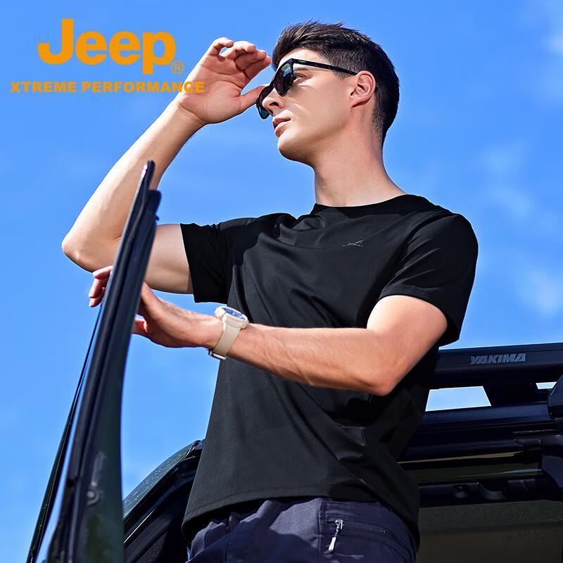 Jeep Men s Moisture-Wicking Quick-Dry Short Sleeve T-Shirt XL