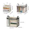 Waterproof Book Organizers Practical Book Storage Box Foldable Toy Box Clear Book Box for Dormitory Household Classroom