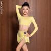 dance dress girl fringe skirt latin dance suit women dress artistic gymnastics outfit professional dance costumes stage custom